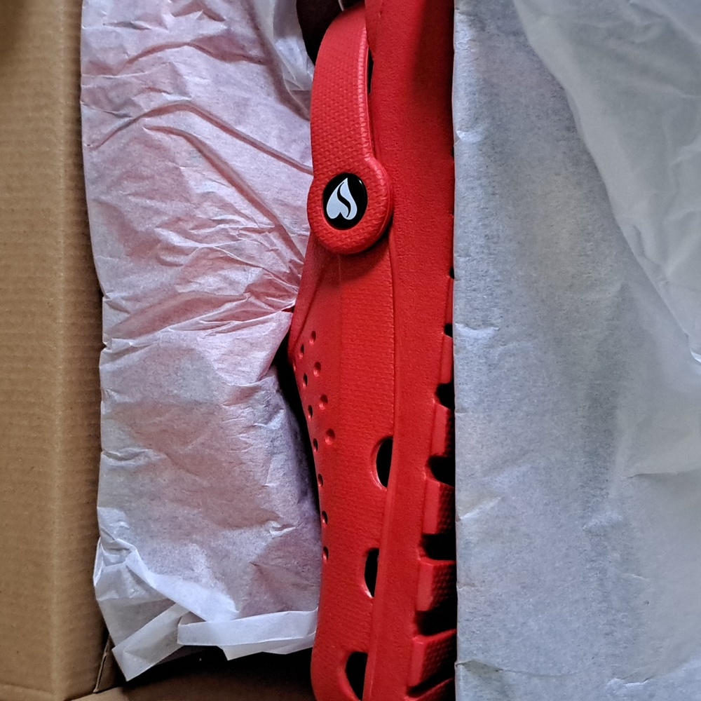 Skechers Footsteps Transcend Clog - Women, Red, Sizes 9M, 9.5M - Picture 6 of 7
